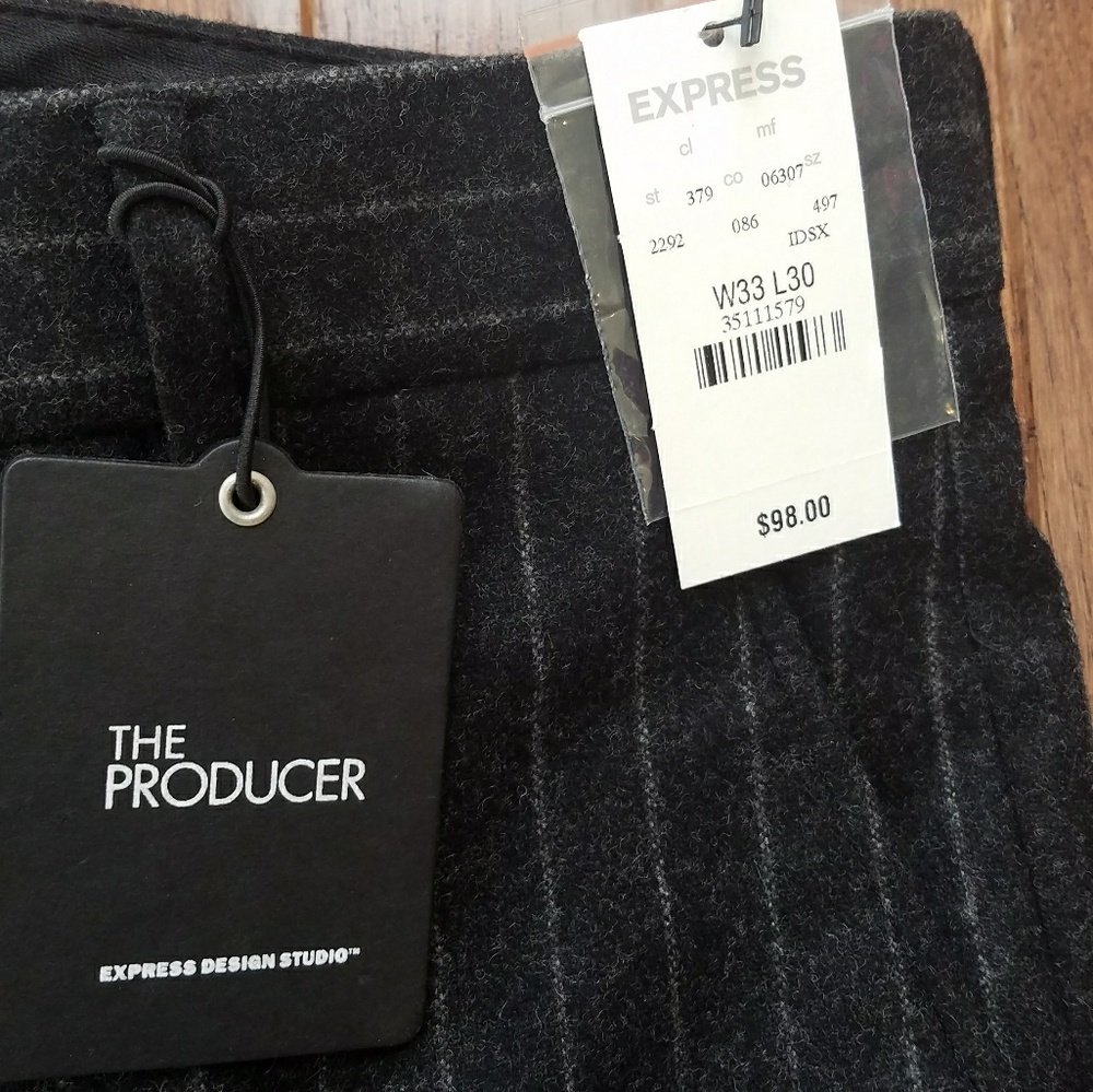 EXPRESS Producer wool pants - Picture 4 of 4